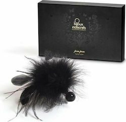 Bijoux Indiscrets Pom Pom Feather for Tickling in Black Color