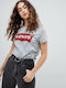 Levi's The Perfect Women's Athletic T-shirt Gray