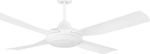 Eglo Bondi 48 Ceiling Fan & Light 35032 Ceiling Fan 122cm with Light White