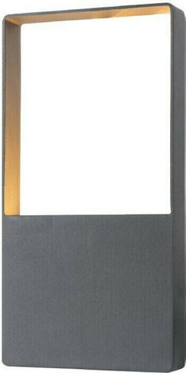 Aca Agira Wandmontierte Außenbeleuchtung LED 4W 3000K 12.5x4.2x24.5cm Aca Agira Wandmontierte Außenbeleuchtung LED 4W 3000K 12.5x4.2x24.5cm