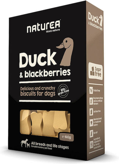 Naturea Blackberries Kekse Hund ohne Getreide mit Ente 140gr