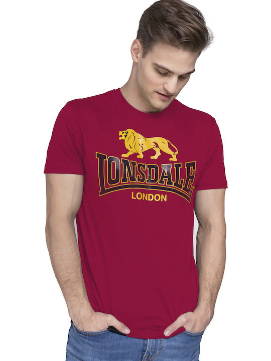 Lonsdale Taverham T-shirt OXBLOOD