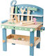 Small Foot Kids Workbench made of Wood for 3+ Years Old 52 cm. 21pcs