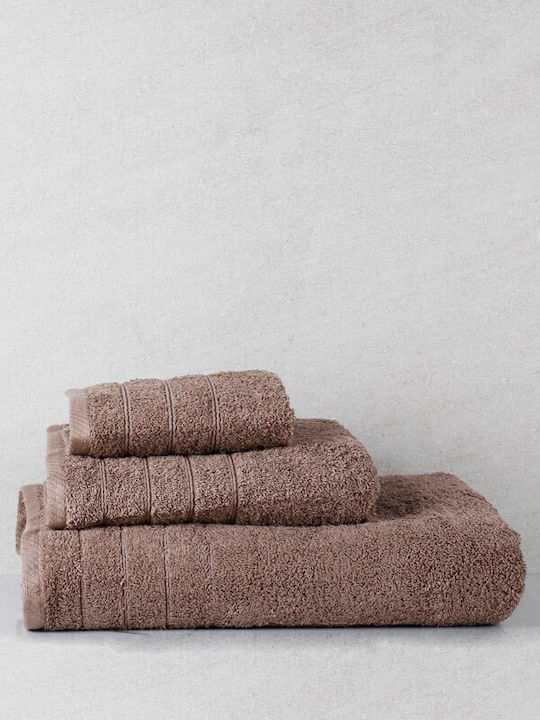 Sunshine Bath Towel Set 3pcs Dory Mocha 13 Weig...