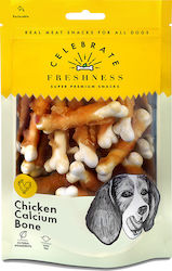 Celebrate Freshness Calcium Bone Treat for Dogs Diet with Chicken 100gr