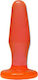 You2Toys Jelly Fun Plug Πρωκτική Σφήνα με Δόνηση Πορτοκαλί 11cm