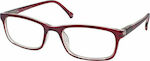 Eyelead E166 Reading Glasses +3.50 in Burgundy color E166 E 166