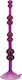 Nanma Love Throb Anal Beads Purple 17.8cm