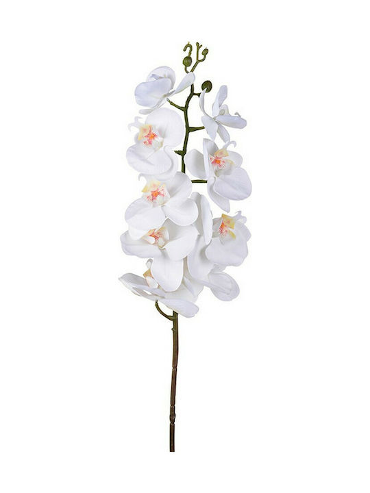 Artekko Ramură Decorativă Artificială Orhidee White 96cm 1buc