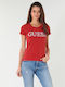 Guess Women's T-shirt Red