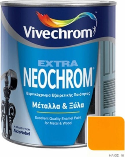 Vivechrom Varnish Colour Solvent Extra Neochrom 0.2lt Sun Shiny