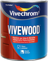 Vivechrom Ριπολίνη Διαλύτου Vivewood Σατινέ
