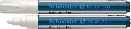 Schneider Maxx 270 Ανεξίτηλος Μαρκαδόρος Λευκός 3mm