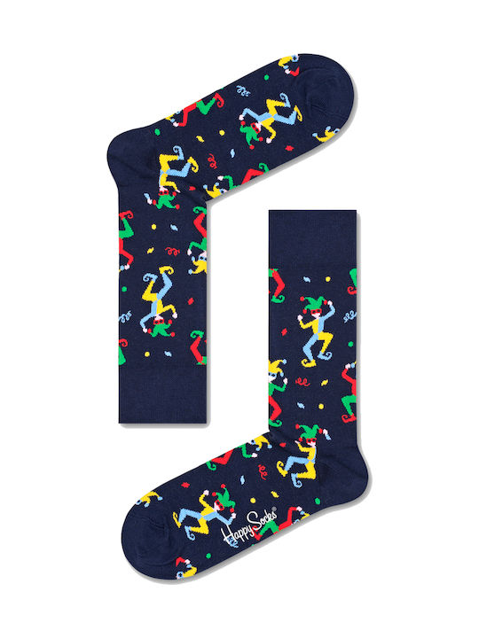 Happy Socks Dancing Jester Ανδρικές Κάλτσες με Σχέδια Πολύχρωμες