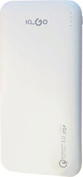 KLGO KP-57 Power Bank 10000mAh cu 2 Porturi USB...