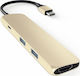 Satechi Slim Aluminum Type-C Multi-Port Adapter...
