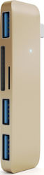 Satechi Type-C USB 3.0 3in1 Combo Hub USB-C Док...