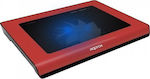 Approx Cooling Pad για Laptop έως 15.6" με 1 Ανεμιστήρα και Φωτισμό Red/Black (APPNBC06R)