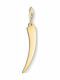 Thomas Sabo Golden Tooth Charm από Επιχρυσωμένο Ασήμι