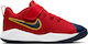 Team Hustle Quick 2 PS Kids Sports Shoes Running with Hoop & Loop Closure Red