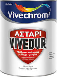 Vivechrom Vivedur Αδιάβροχο Υπόστρωμα Βάσεως Διαλύτου Suitable for Masonry 15lt