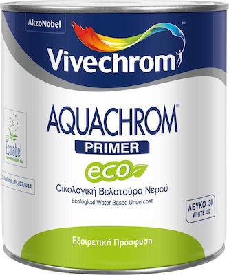 Vivechrom Aquachrom Primer Eco Velatour ecologic cu apă Potrivit pentru Lemn 2.5lt