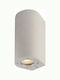 Aca Wandmontiertes Außen-Spotlight GU10 IP65 Doppelstrahl 8.8x10x20εκ.