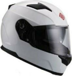 Faseed FSD 817 Full Face Helmet with Sun Visor White 28604903