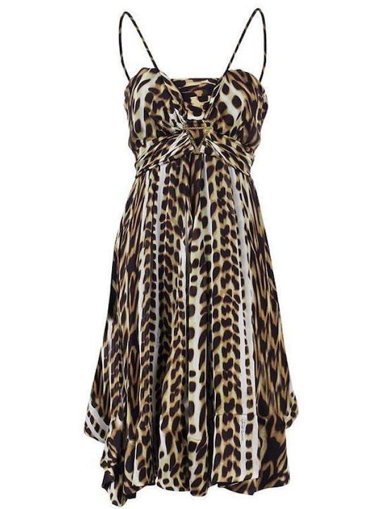 Damen Kleid Just Cavalli Leopard VO7469-R1D