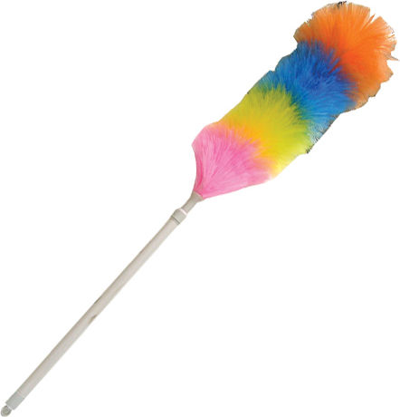 Feather Duster Extended with Handle 6pcs 110cm