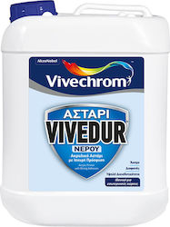 Vivechrom Vivedur Water Primer Acrylic Water Primer Transparent Suitable for Masonry 5lt