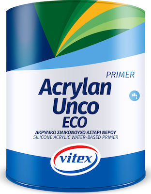 Vitex Acrylan Unco Eco Amorsă acrilică ecologică siliconică micronizată pentru apă Potrivit pentru Zidărie 15lt