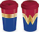 Pyramid International DC Comics-Wonder Woman Ceramic Cup with Lid Blue 450ml