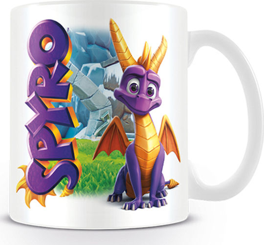 Pyramid International Good Dragon-Spyro Cană Ceramică Albă