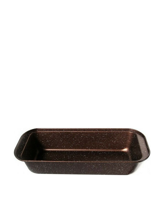 Elekom Tăvi de copt Rectangular Aluminiu cu Strat Antiaderent 13x25cm