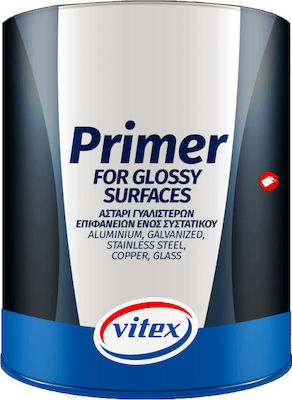 Vitex Primer for Glossy Surfaces Amorsă de suprafață lucioasă monocomponentă Gri Potrivit pentru Aluminiu / Metale neferoase 0.75lt