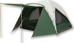 Camping Plus by Terra Mercury Cort Camping Igloo cu Dublu Strat 4 Sezoane pentru 4 Persoane 340x250x165cm