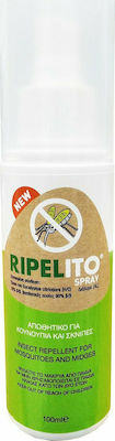Vioryl RipeLito Insektenabwehrmittel Emulsion in Spray Geeignet für Kinder 100ml