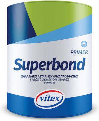 Vitex Superbond Primer Αστάρι Πρόσφυσης με Βάση Ακρυλικές Ρητίνες και Χαλαζιακή Άμμο Ανοιχτό Κεραμιδί Suitable for Plasterboard / Metal / Masonry 3lt