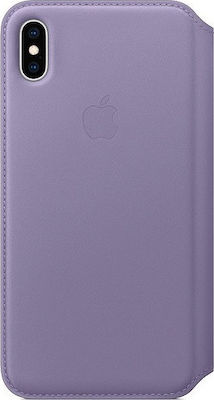 Apple Leather Folio Lilac (iPhone XS Max)