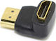 Aoweixun Convertor HDMI masculin în HDMI feminin 90° 1buc 10046