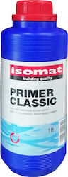 Isomat Primer Classic Ακρυλικό Μικρονιζέ Αστάρι Νερού Μπλέ Suitable for Construction Materials / Masonry 1lt