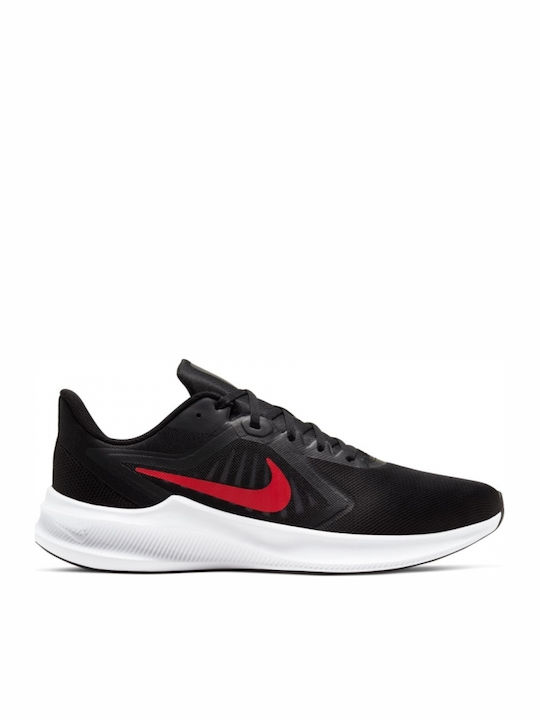 Nike Downshifter 10 Ανδρικά Αθλητικά Παπούτσια Running Black / University Red / White