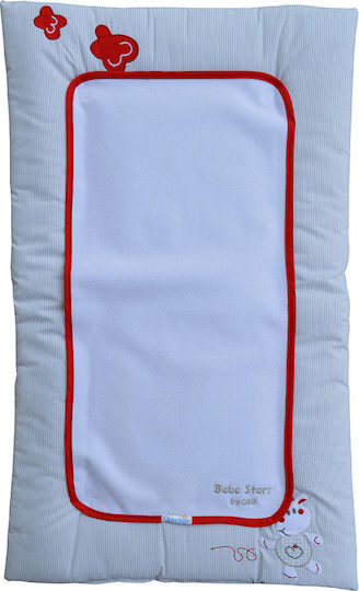 Bebe Stars Soft Changing Pad with Cover Happy Travel made of Fabric 48x80cm