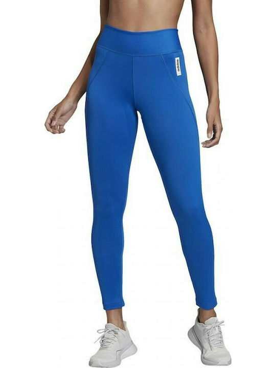 Adidas Brilliant Basics Ausbildung Frauen Lang Leggings Blau