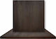 Woodwell Resin Τετράγωνη Επιφάνεια Τραπεζιού από MDF Zebrano 80x80cm Ε006,30 2τμχ