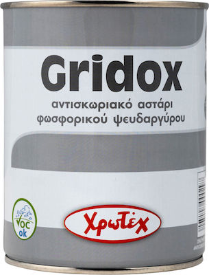 Χρωτέχ Gridox Amorsă anticorozivă cu fosfat de zinc Potrivit pentru Metal 0.375lt