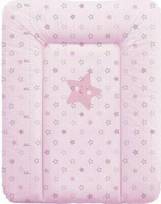 Lorelli Soft Changing Pad Stars made of Fabric Stars Pink 50x70cm