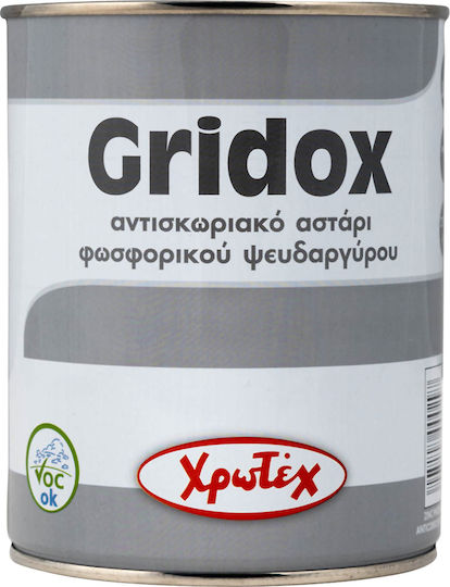 Χρωτέχ Gridox Αστάρι Κατάλληλο για Μέταλλο 2.5lt