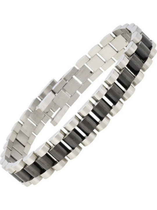 Steel men's bracelet